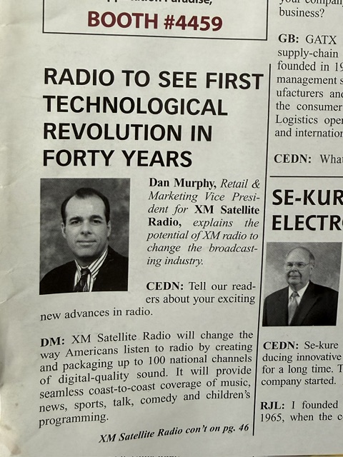 An interview with Murphy in a consumer electronics publication prior to launch.