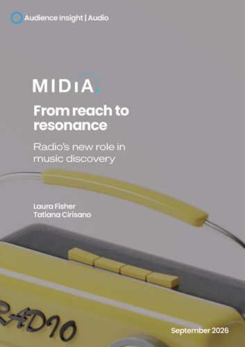 The cover of the MIDiA report