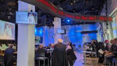 The Greene Space, an event venue at New York Public Radio station WNYC