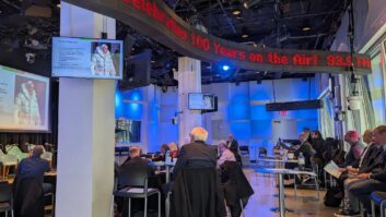 The Greene Space, an event venue at New York Public Radio station WNYC