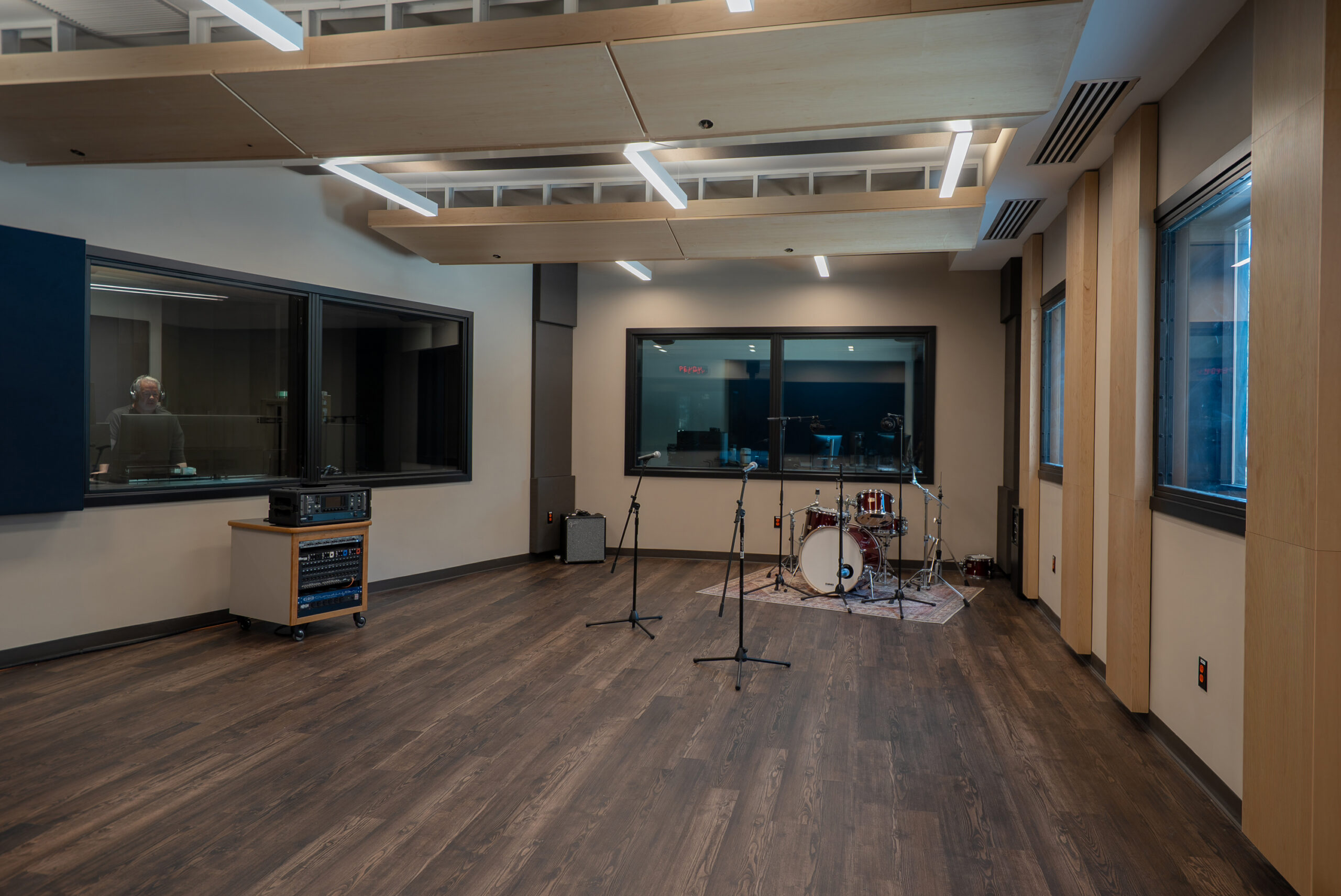The station has a bright new performance studio.credit: Kelly Ann for WYSO 