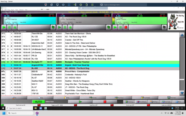 Using Splashtop to control WDOG(LP)’s BSI Simian automation, live and in real time.