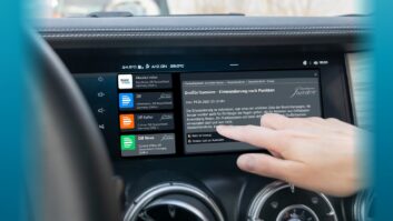 The Journaline service on a DRM-enabled car receiver. Credit: DRM Consortium