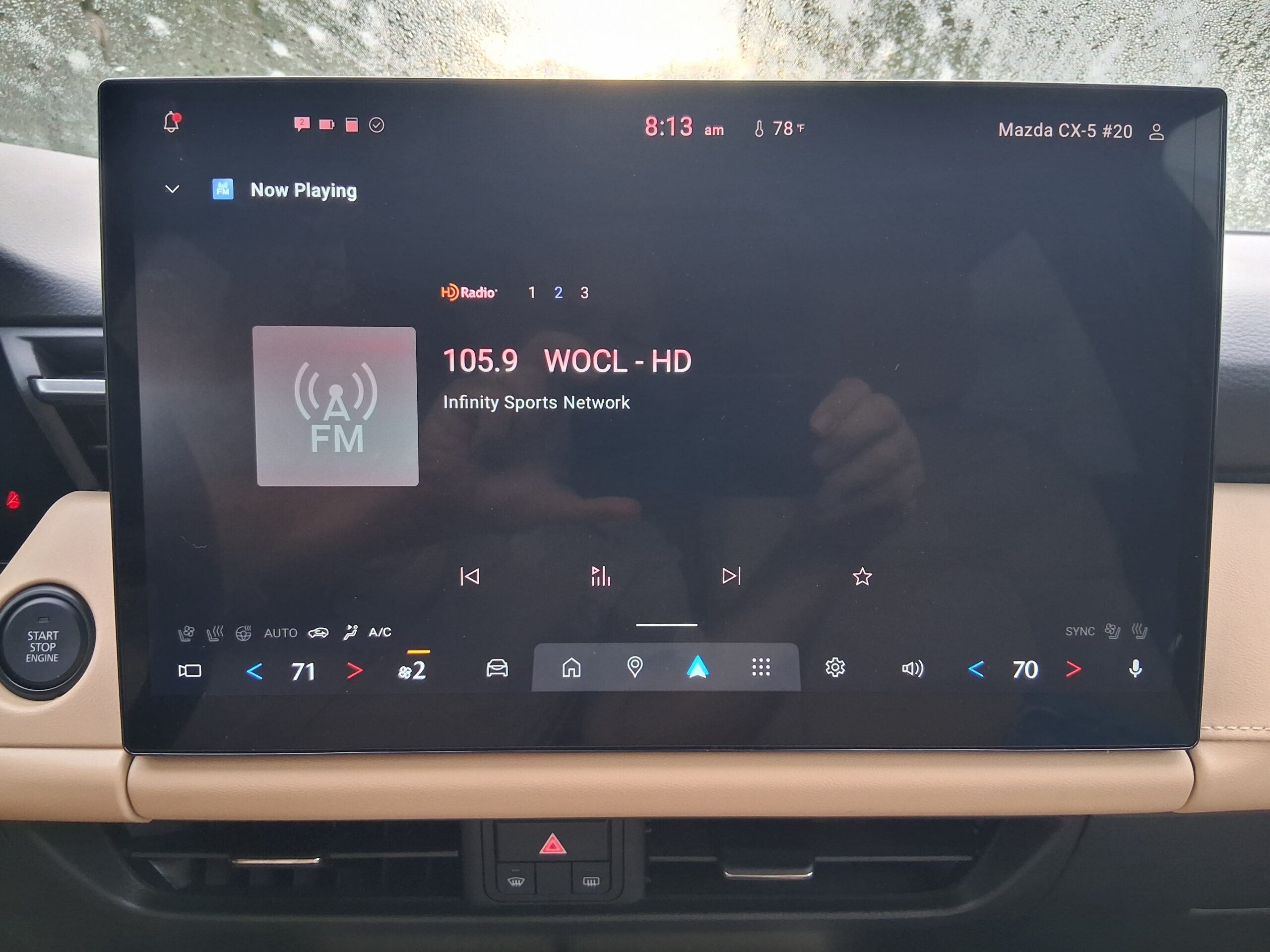 An FM/HD Screen in the 2026 Mazda CX-5