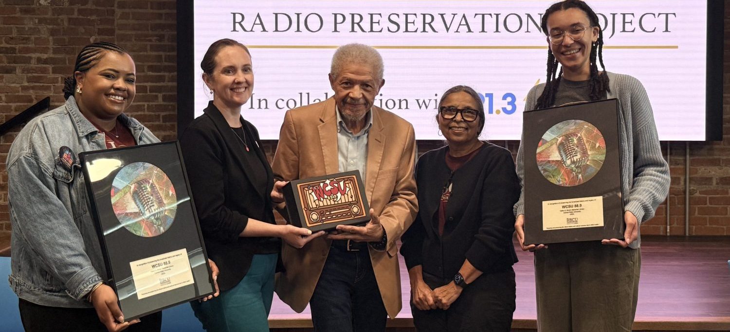 Central State University’s WCSU is located in Wilberforce, Ohio. It holds a distinguished place in broadcasting history as the first FCC-licensed radio station at an HBCU in the U.S. (1962).