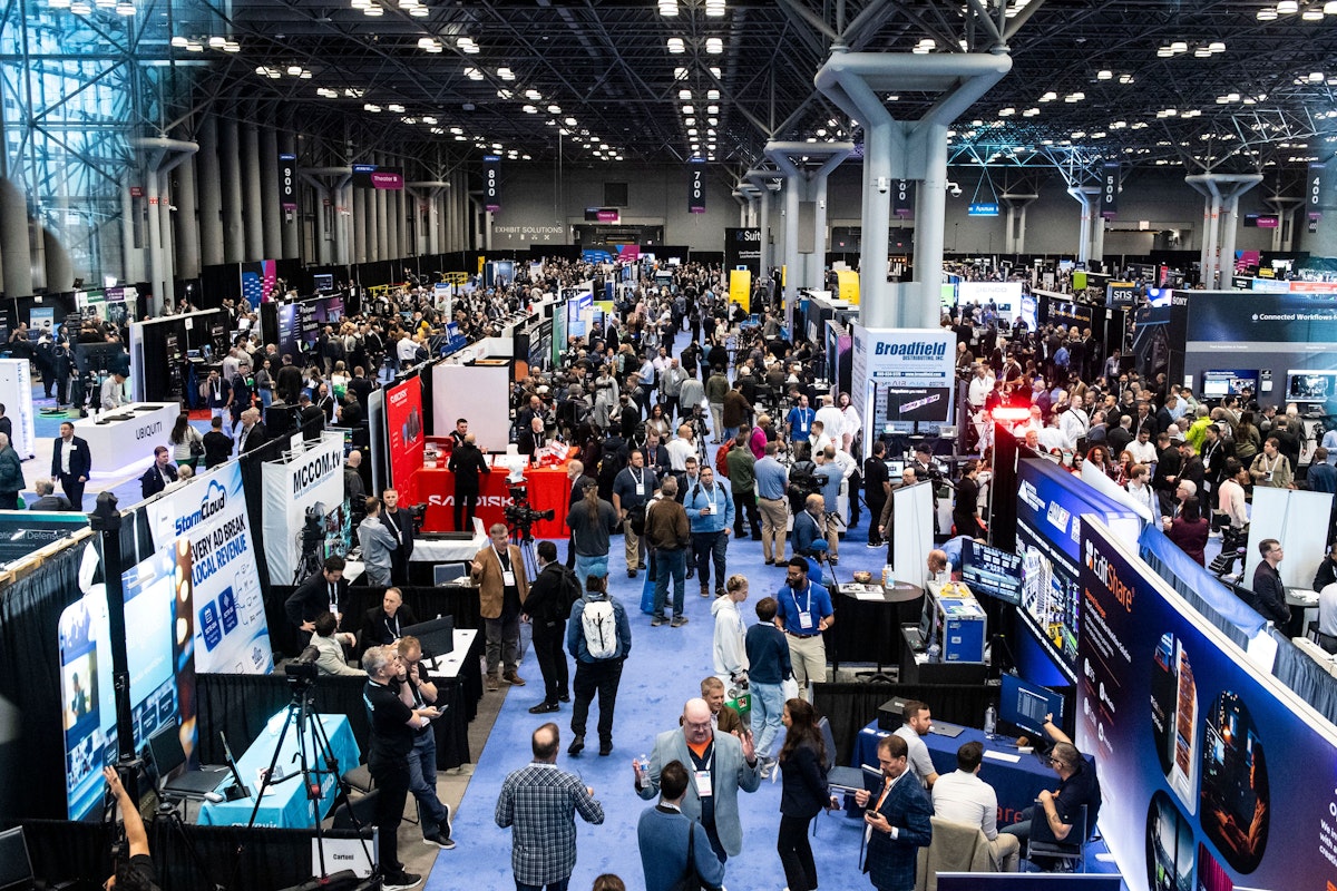 The NAB New York show floor. Credit: NAB
