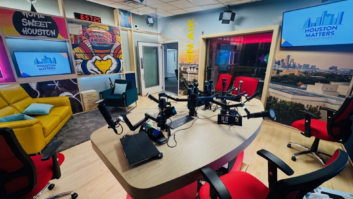Radio in the multimedia age: A studio at Houston Public Media.