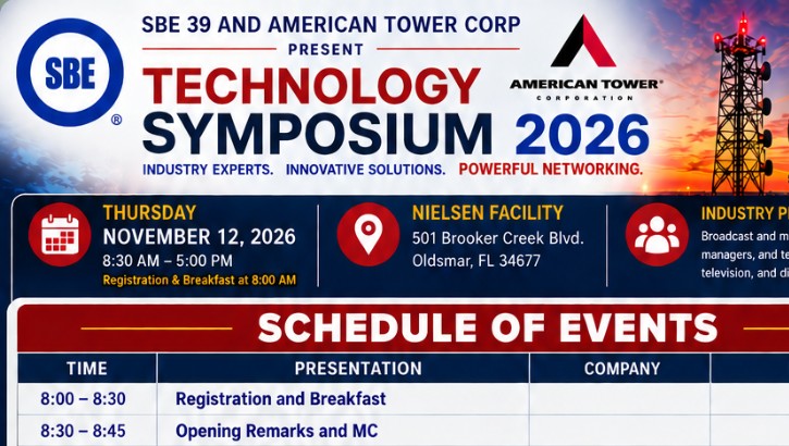 SBE 39 Plans Tech Symposium for November